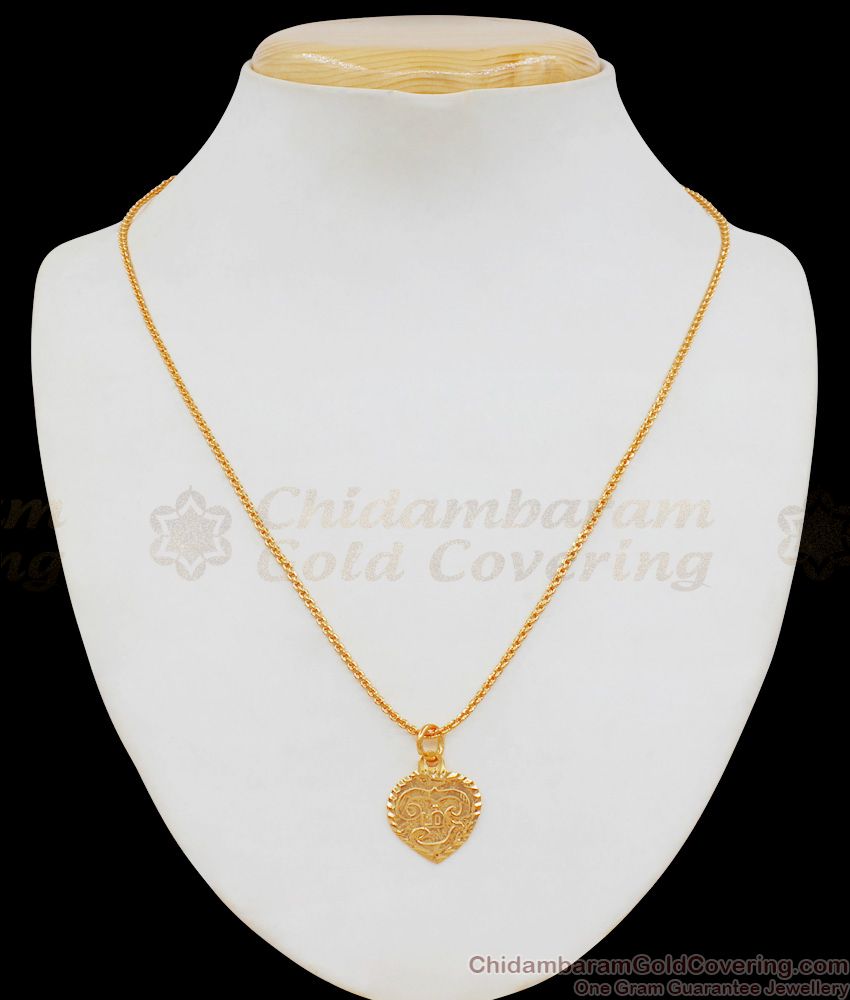 One gram gold pendant with outlet price